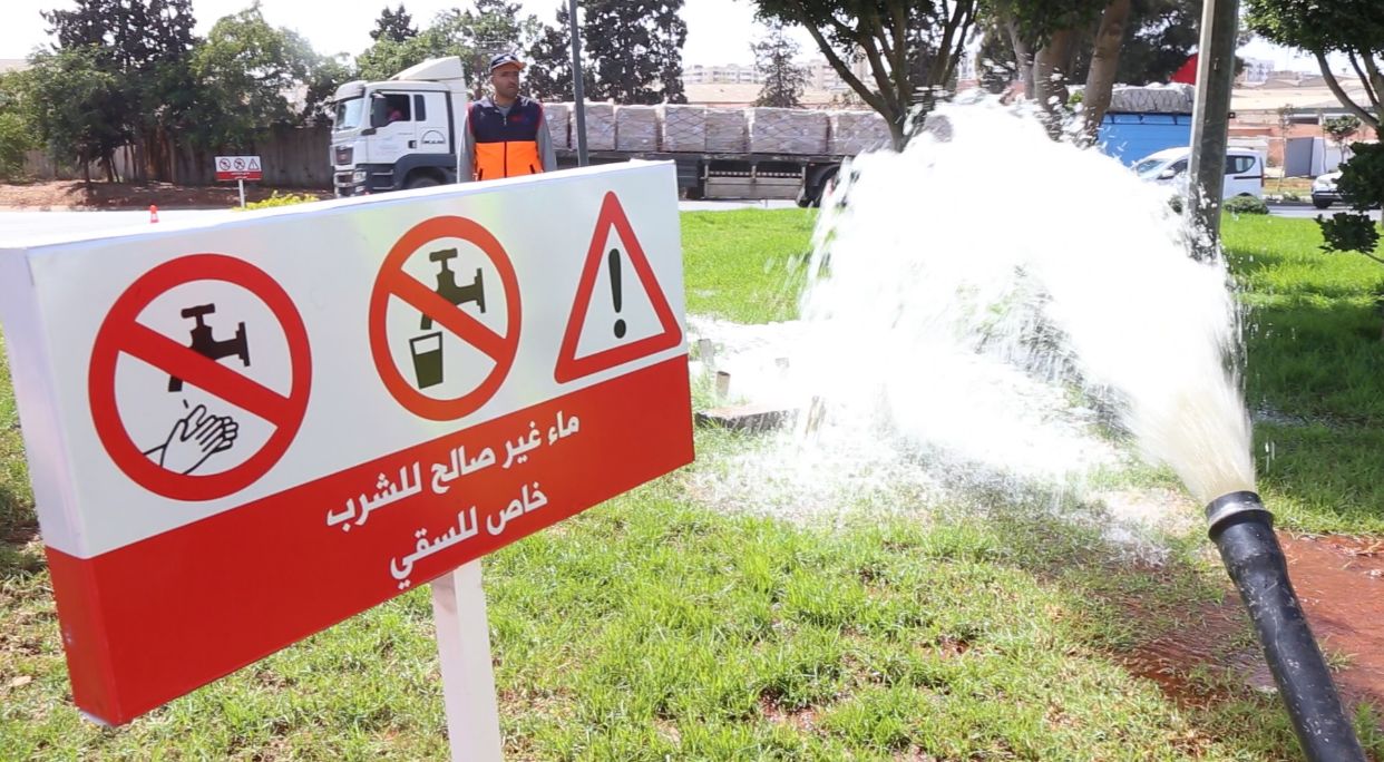 تصفية المياه العادمة بمديونة يوفر 4 آلاف متر معكب يوميا للسقي بالدار البيضاء