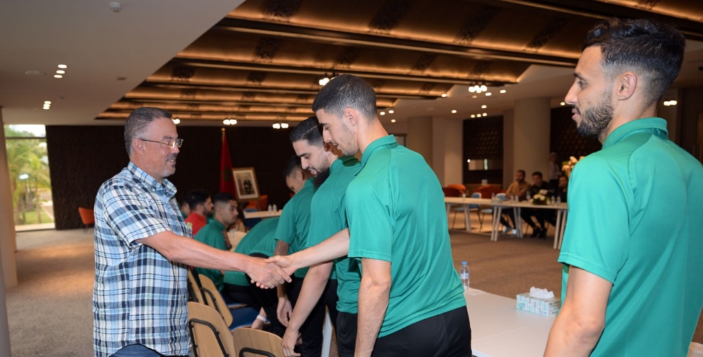 لقجع يستقبل منتخب “الفوتصال” المشارك في مونديال أوزبكستان