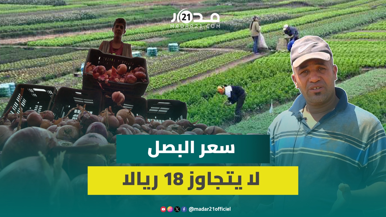 فلاحون بالحاجب يشكون إغـ.راق الأسواق: كلفة البصل 2.5 درهم وسعر البيع 18 ريال وتضررنا بزيادة “البوطة”