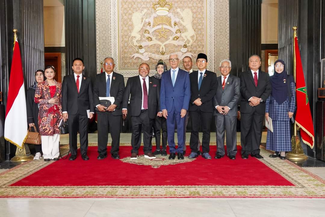 العلمي يتباحث مع رئيس مجموعة الصداقة الإندونيسية-المغربية