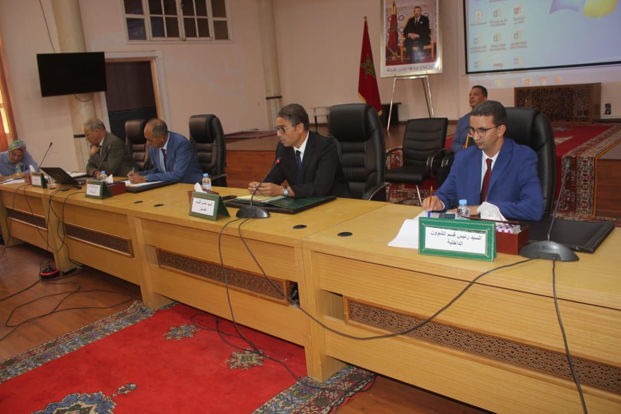 اجتماع بعمالة إقليم الحوز لتدارس تدابير إشكالية الاجهاد المائي