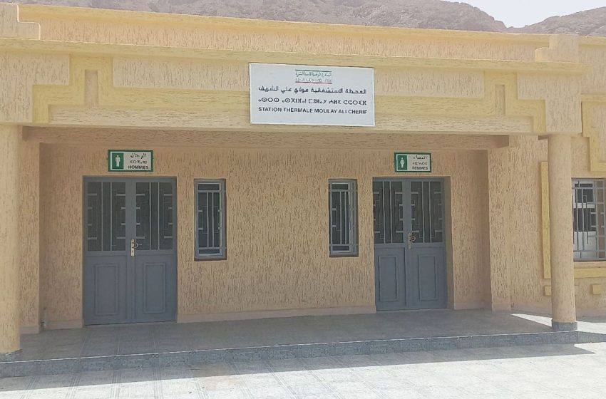 بكلفة 221 مليونا.. حامات مولاي علي الشريف تستقبل زوّارها برونق جديد