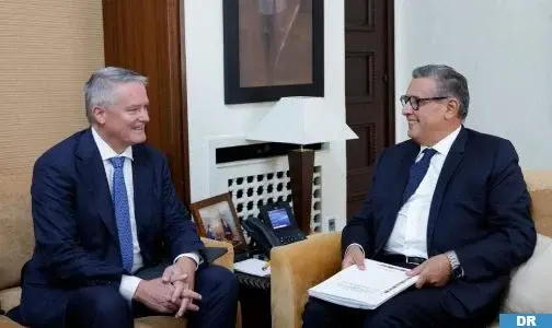 أخنوش يتباحث مع الأمين العام لمنظمة التعاون والتنمية الاقتصادية