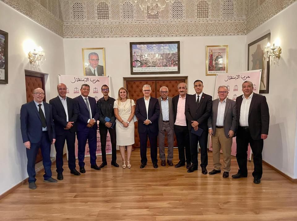 بركة يواصل مشاورات إعداد لائحة أعضاء اللجنة التنفيذية لحزب الاستقلال