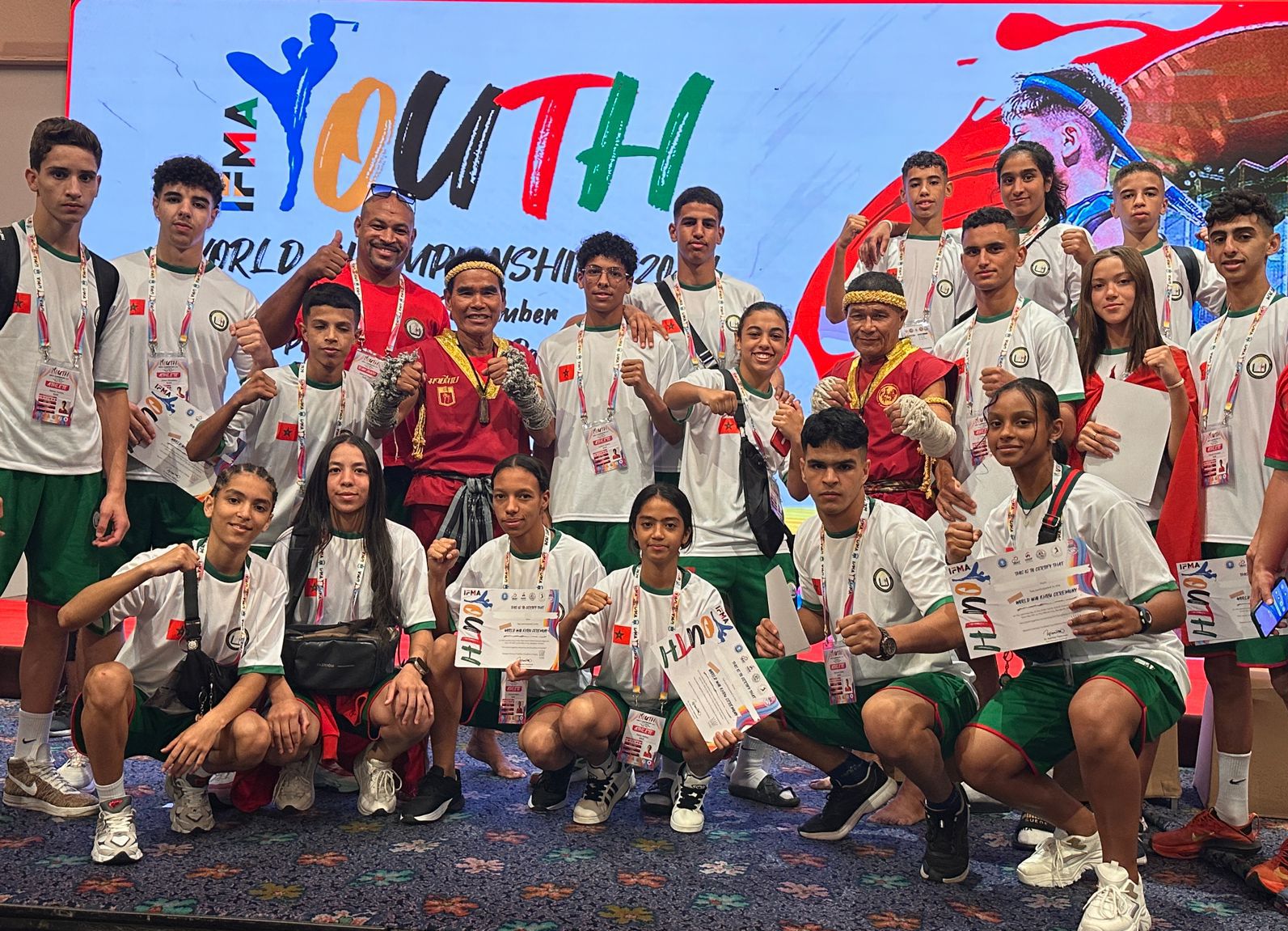 المغرب يحرز 9 ميداليات ببطولة العالم للمواي طاي بتايلاند