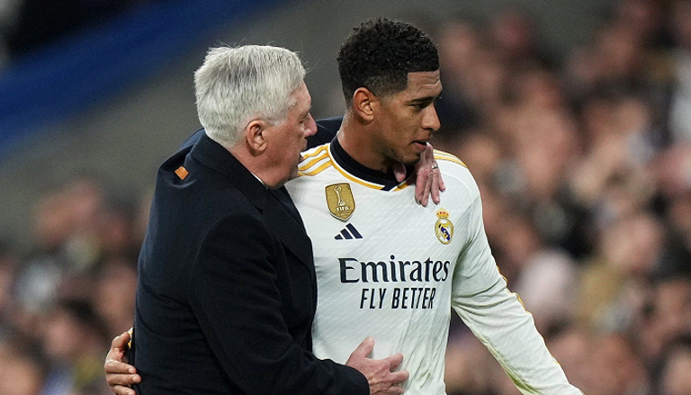 أنشيلوتي يطمئن جماهير ريال مدريد حول إصابة بلينغهام