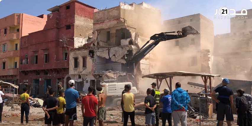 عشوائية هدم المنازل لإنجاز مشروع متعثر لـ36 سنة يثير غضب ساكنة بالبيضاء