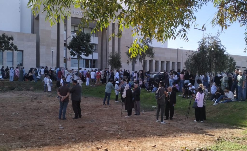 تقديم طلبة الطب المتابعين بالمحكمة الابتدائية بالرباط