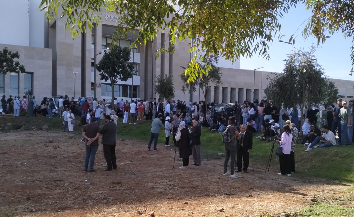 تقديم طلبة الطب المتابعين بالمحكمة الابتدائية بالرباط