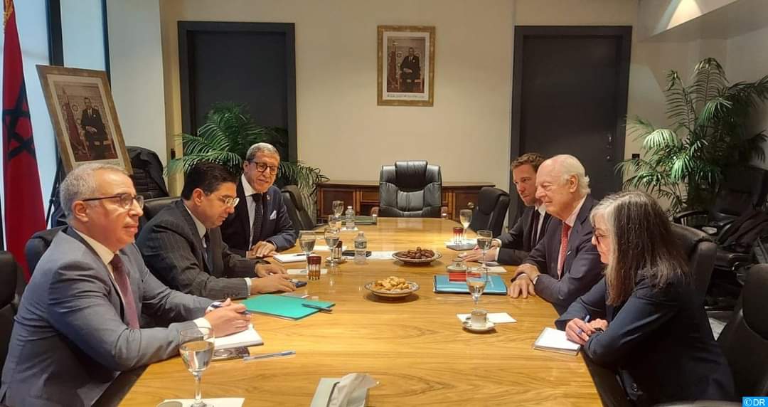 عاجل.. مباحثات بين بوريطة وستافان دي ميستورا بنيويورك بطلب من الأخير