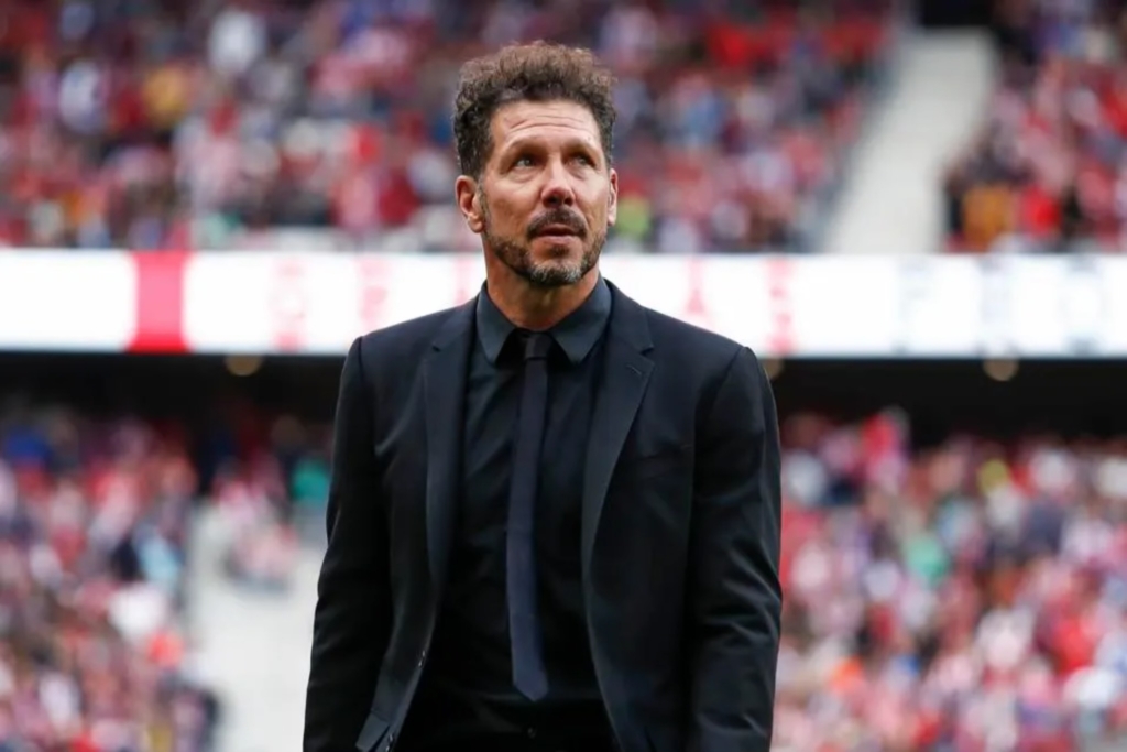 سيميوني يدعو لمعاقبة مثيري شغب ديربي مدريد
