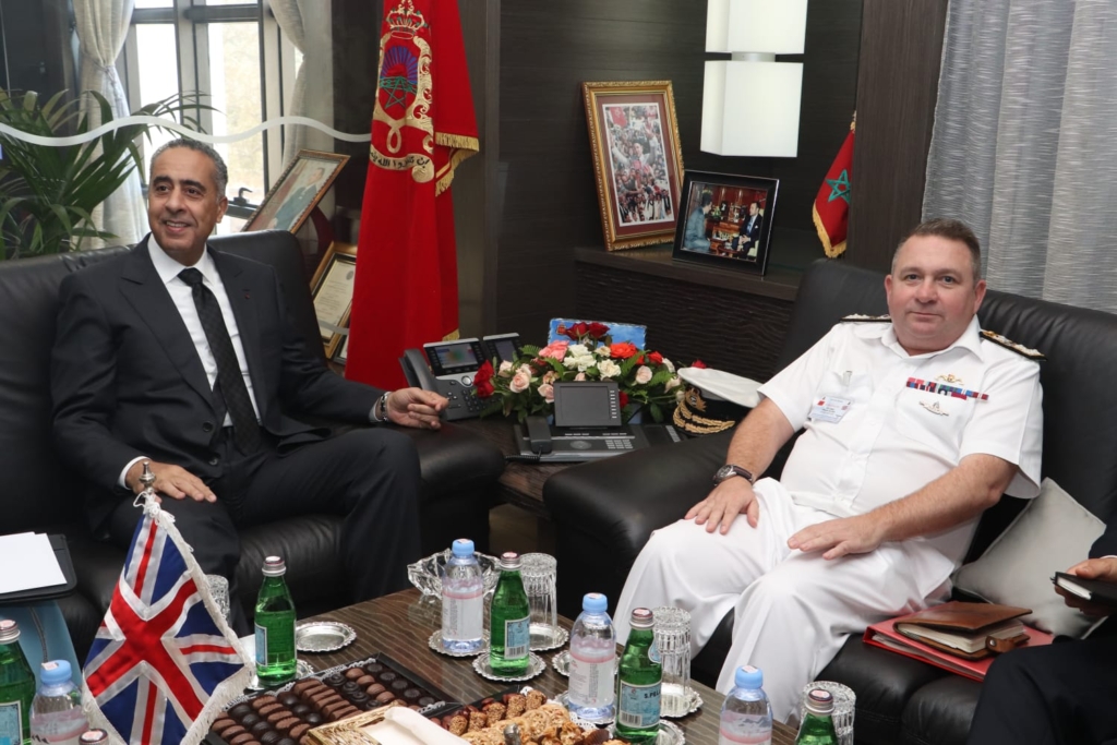 الحموشي يتباحث مع المستشار العسكري البريطاني بالشرق الأوسط