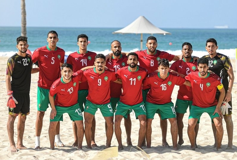 منتخب الكرة الشاطئية يواجه موريتانيا وديا