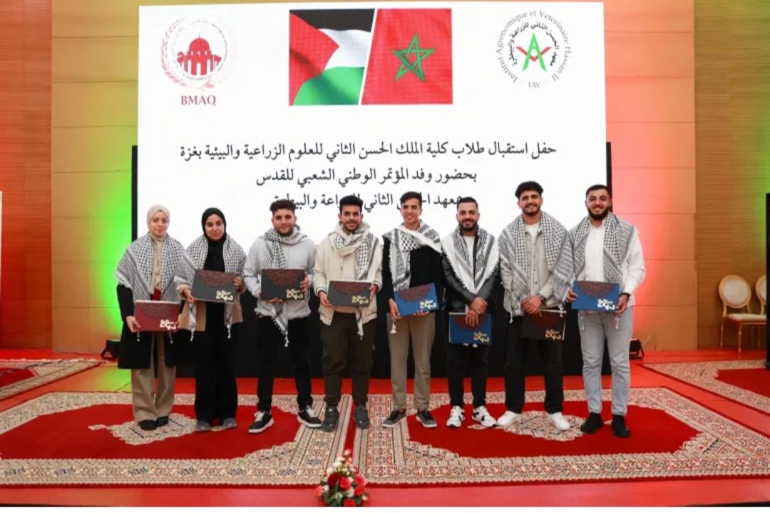 طلاب غزيون يستكملون دراستهم في الرباط برعاية مغربية رسمية