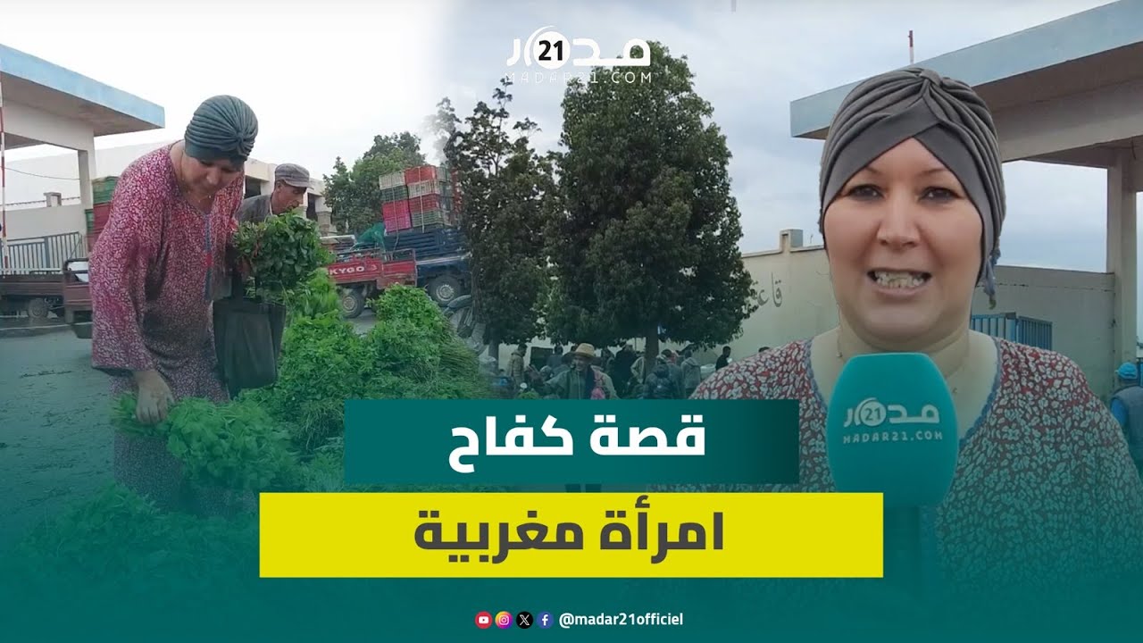 “الحلال صعيب وفلوسو قلال”.. امرأة تقتحم عالم التجارة بسوق شعبي في الدشيرة لإعالة أسرتها