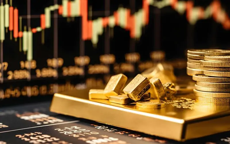 أسعار الذهب تهوي من جديد