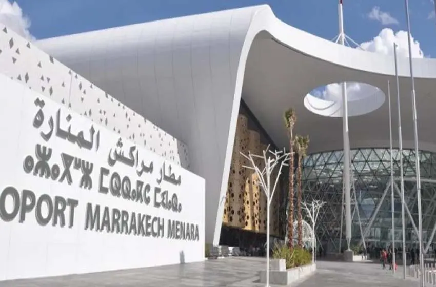 ارتفاع عدد المسافرين عبر مطار مراكش المنارة متم شتنبر