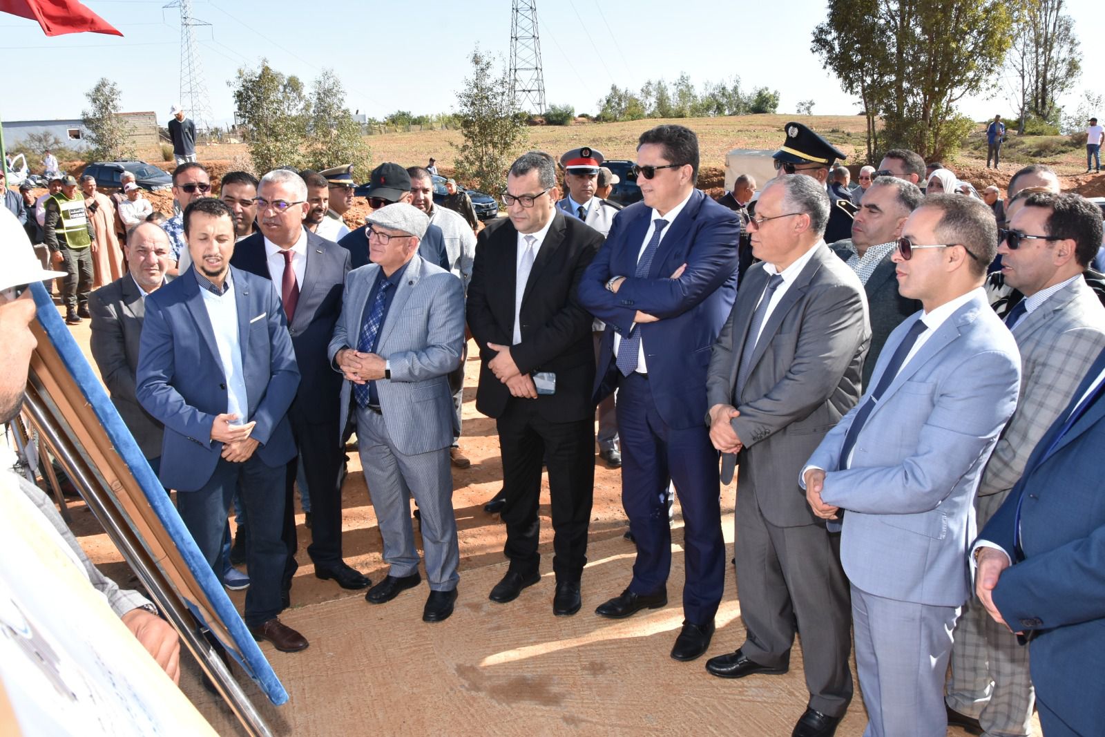 ستكلف 87 مليون درهم.. مورو يتفقد أشغال منطقة الأنشطة الاقتصادية قصر أبجير