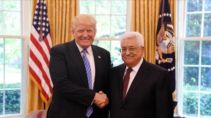عباس: مستعد للعمل مع ترامب لـتحقيق السلام