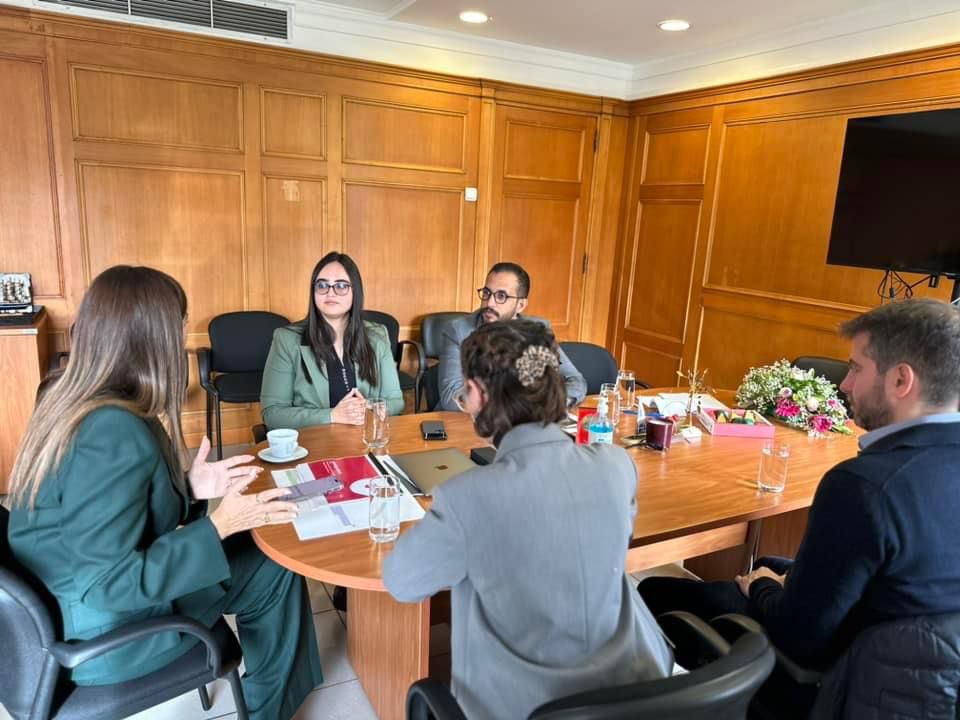 قيادات الشبيبة التجمعية تجتمع بوزيرة التماسك الاجتماعي والأسرة بجمهورية اليونان