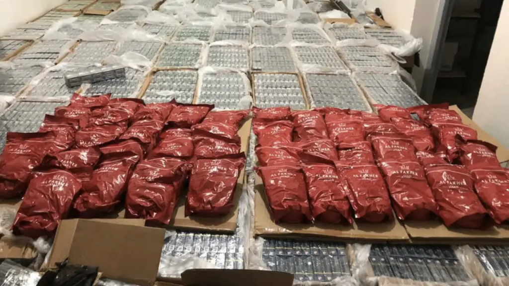 جمارك الدار البيضاء تحجز 1200 كيلوغرام من “المعَسَّل”