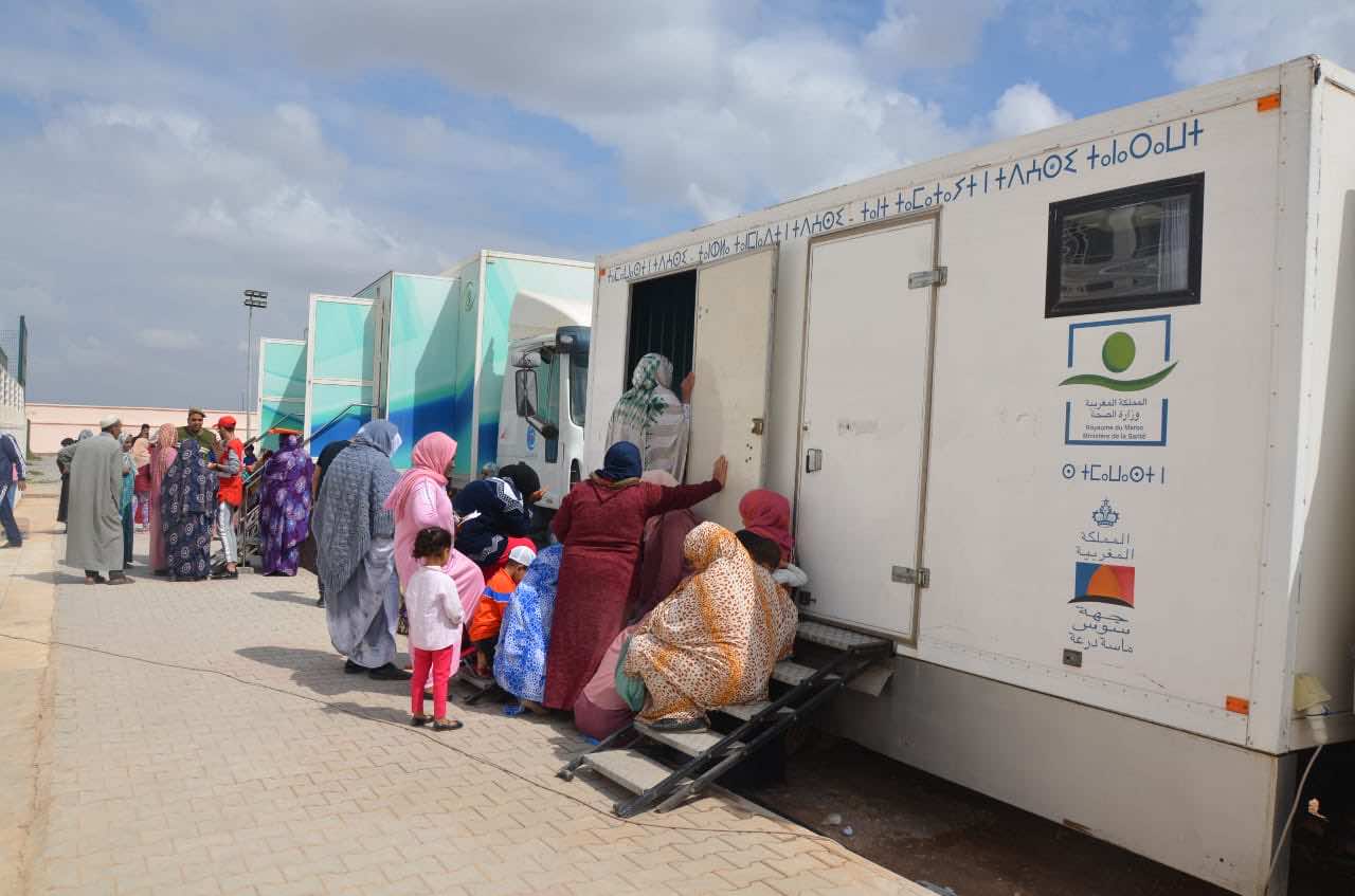 140 شخص يستفيدون من قافلة طبية بطاطا