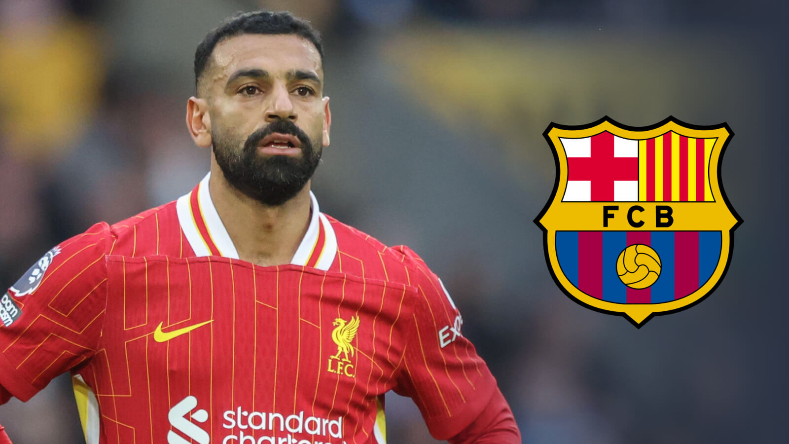 البارسا ينفي استهداف محمد صلاح