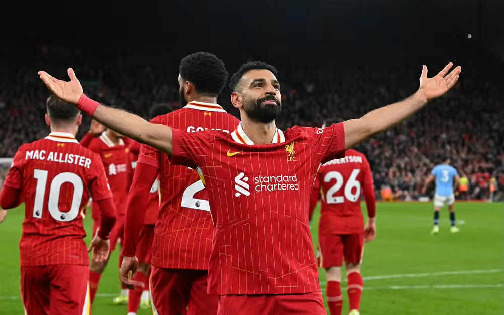 صلاح مرشح لجائزة لاعب شهر نونبر في البريميرليغ
