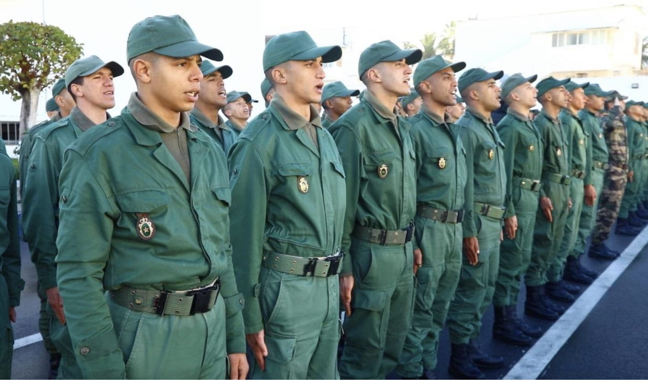 الفوج الـ39 من الخدمة العسكرية ينهي تكوينه الأساسي ويؤدي القسم