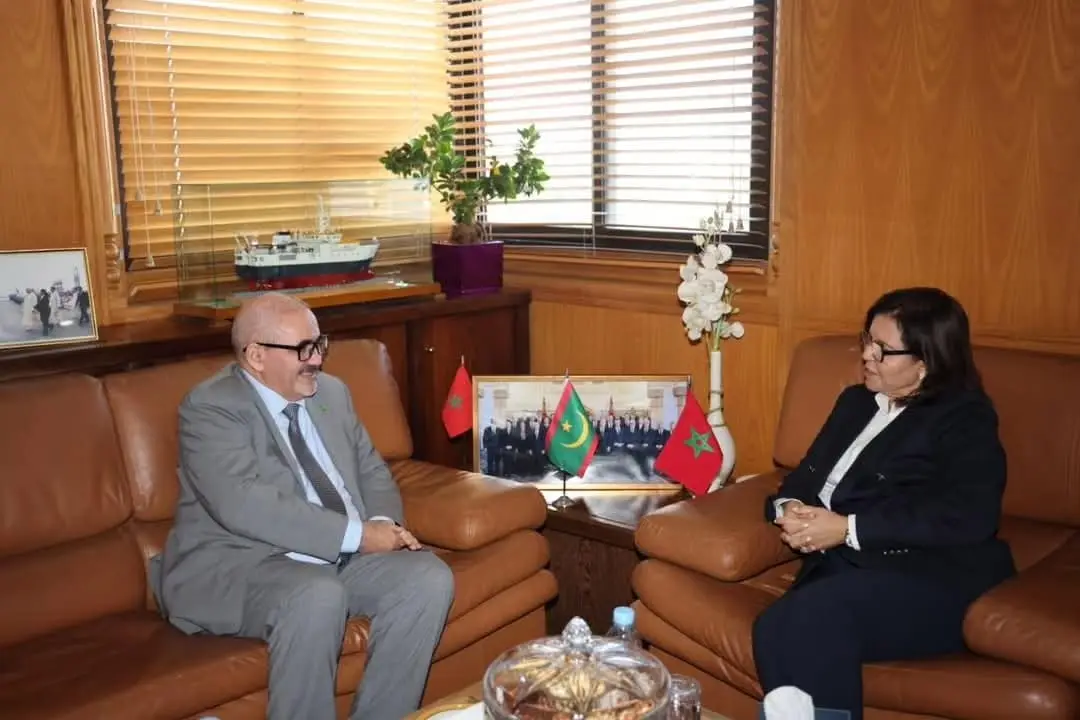 كاتبة الدولة بالصيد البحري تستقبل سفير موريتانيا بالمغرب