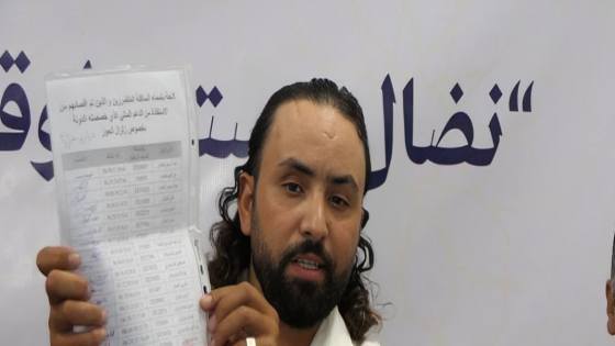 الحكم على رئيس تنسيقية ضحايا زلزال الحوز بثلاثة أشهر نافدة
