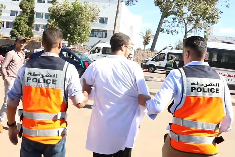 البراءة لطلبة الطب من تهم العصيان والتجمهر