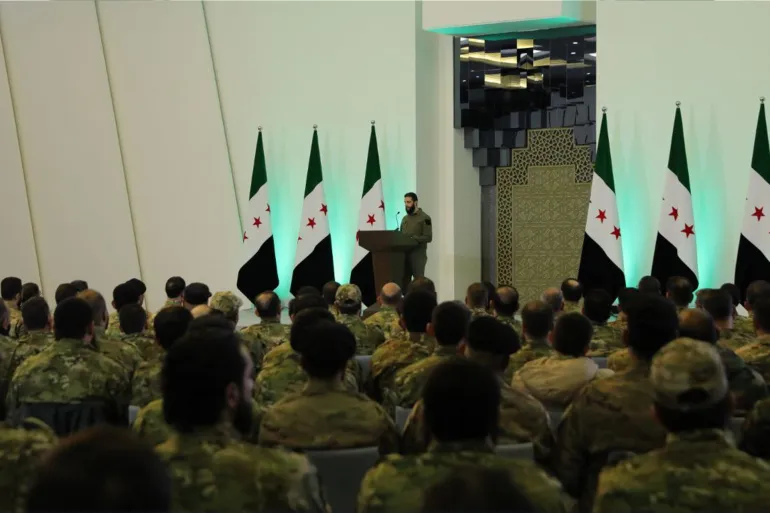 الشرع رئيسا لسوريا في المرحلة الانتقالية