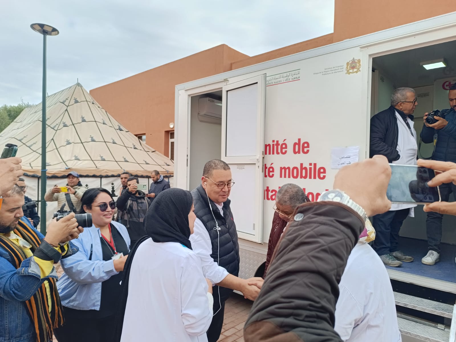 قافلة طبية متعددة التخصصات بجماعة المشور