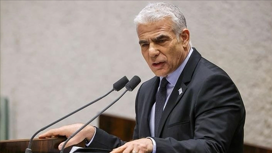 لابيد يقترح تولي مصر إدارة غزة لـ15 عاما