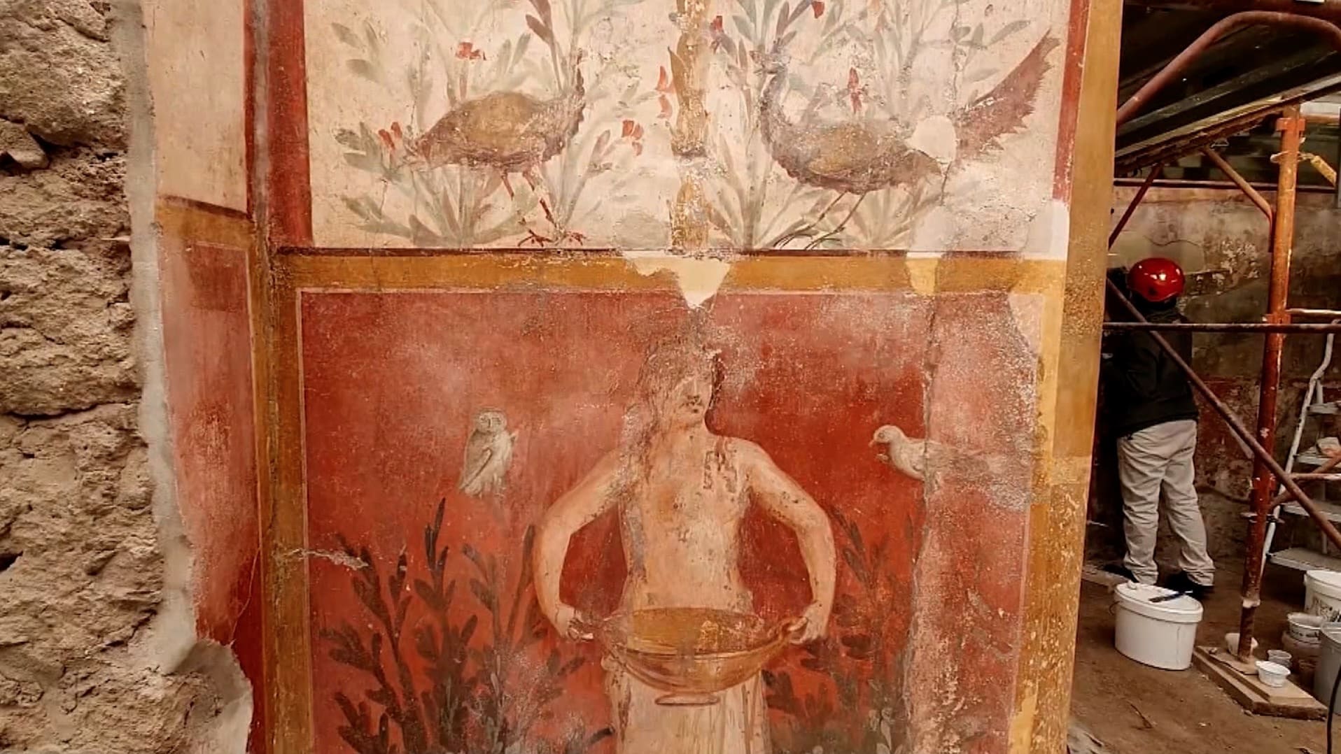 اكتشاف نادر في موقع أثري بإيطاليا