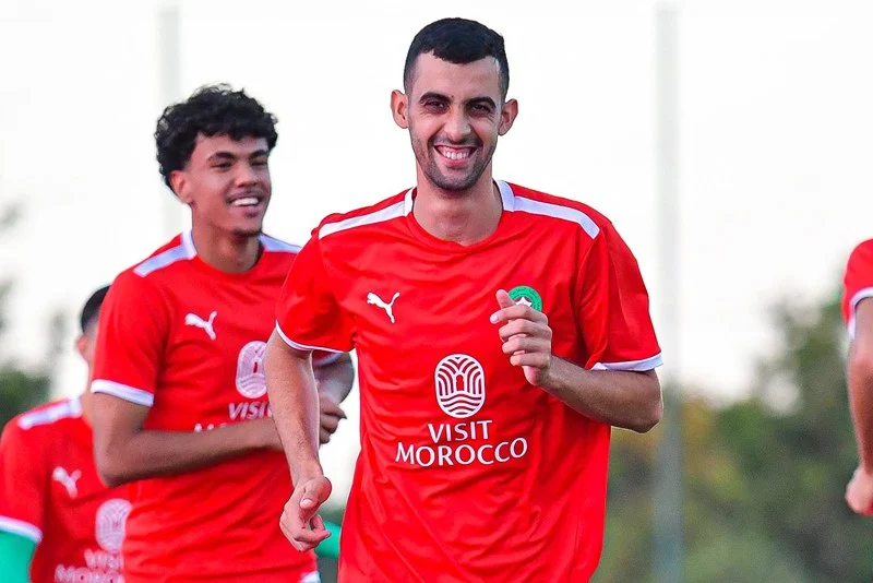 بلعمري الأقرب لتعويض حكيمي وموقف غامض لأزنو قبيل مواجهة تنزانيا