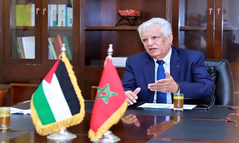سفير فلسطين يشيد برؤية الملك لإيجاد حل للقضية الفلسطينية