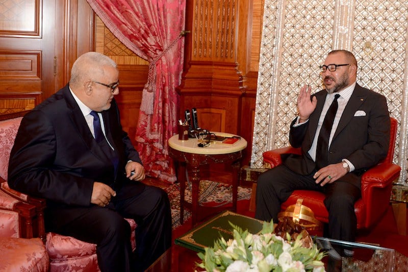 الملك يهنئ بنكيران بإعادة انتخابه أمينا عاما