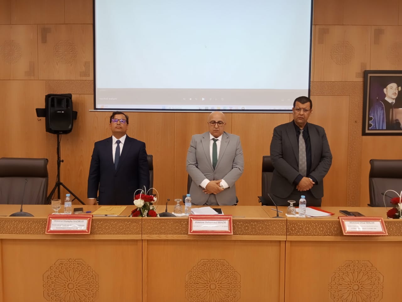 تنصيب مشرفي عميدًا لكلية العلوم القانونية بسلا