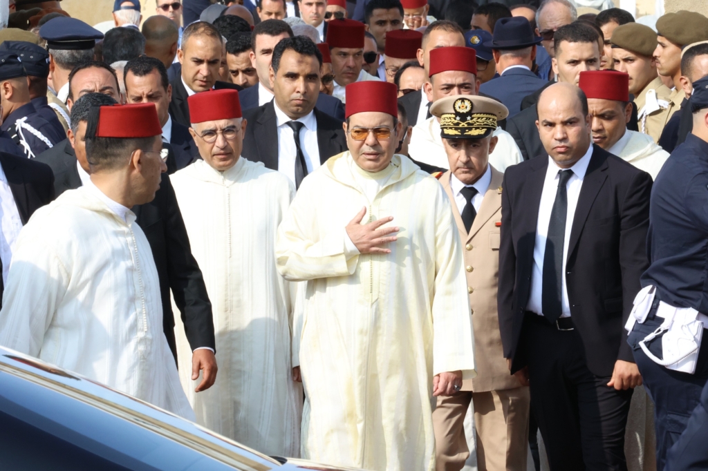 تشييع جثمان الراحل المريني بحضور الأمير مولاي رشيد
