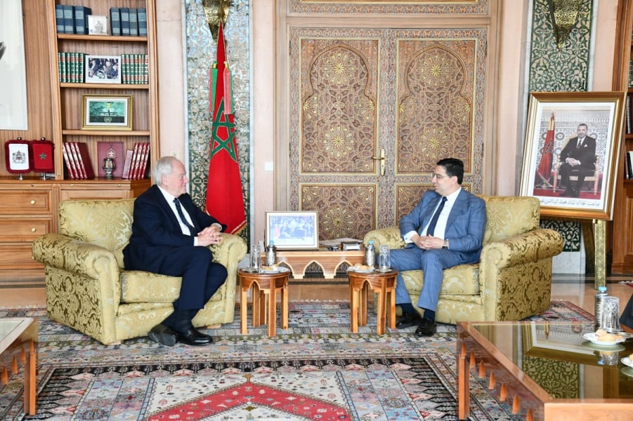 بوريطة يجري مباحثات مع رئيس مجموعة الصداقة المغربية الفرنسية