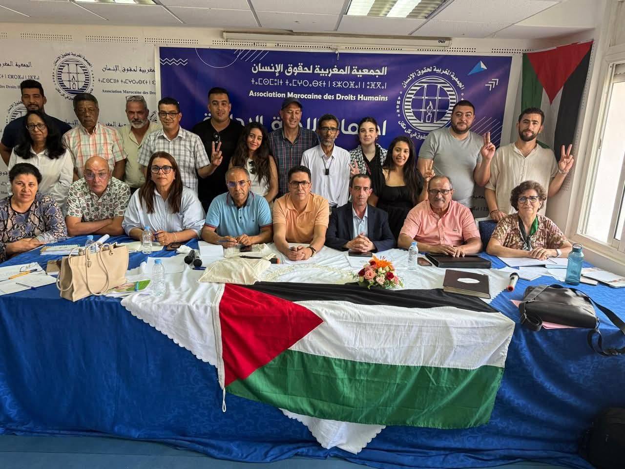 سعاد البراهمة تتسلم رسميا رئاسة الجمعية المغربية لحقوق الإنسان خلفا لغالي