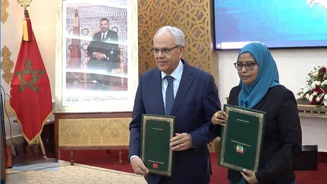 لوديي يستقبل وزيرة دفاع إثيوبيا