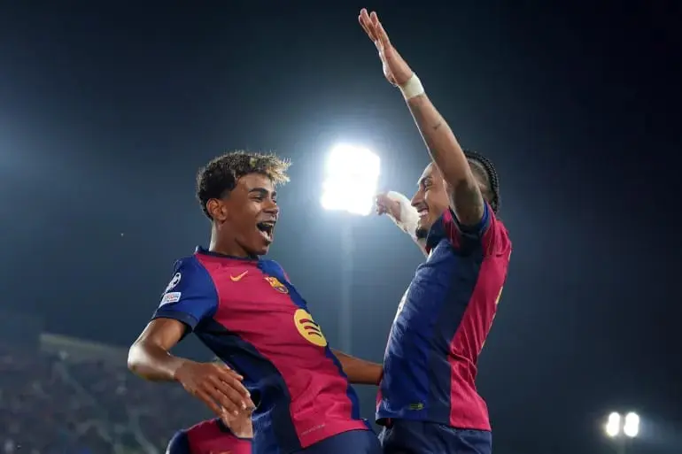 برشلونة أكثر الفرق نموا في العالم ولامين يتفوق على مبابي