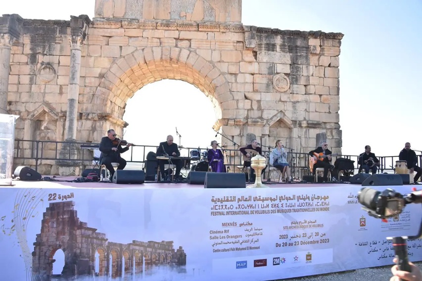 مهرجان وليلي للموسيقى التقليدية يستقبل جمهوره