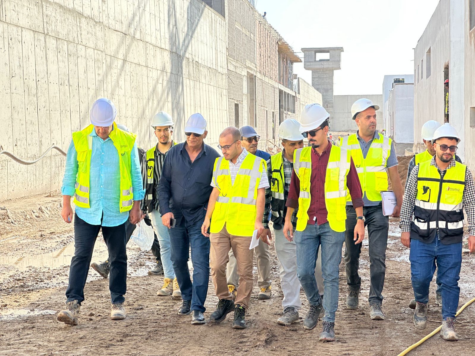 التامك يتفقد ورشي بناء سجنين بجهة مراكش