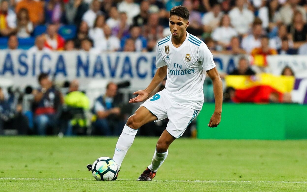 حكيمي أمام ريال مدريد.. “الظهير الطائر” في مواجهة من ربّاه