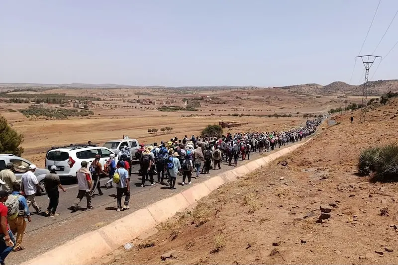الاتحاد الوطني للشغل: ساكنة آيت بوكماز نابت عن عموم المهمشين