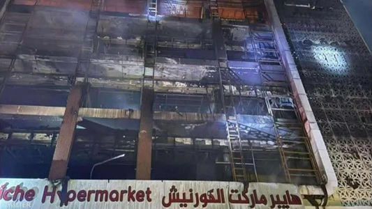 61 قتيلا بحريق في مركز تسوق في العراق
